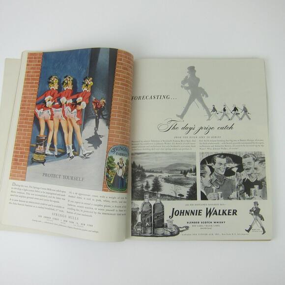 Vintage FORTUNE Magazine July 1948 Packard, Buick,  Cadillac, Bell & Howell Ads - Picture 6 of 16